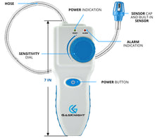 Load image into Gallery viewer, rv propane leak detector leak dectector gas propane safe t alert rv propane gas detector lp gas checker natural gas alarm detector for home chemical detector propane sensor alarm tiff 8800 gaz leak detector gas sensor detector natural gas sensor
