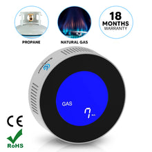 Load image into Gallery viewer, methane gas detector rv propane detector gas alarm lp gas detector propane detectors for home rv propane gas detector sucking gas and hauling gasstop propane safety device lp gas detector for rv gas stove alarm methane gas detector for home