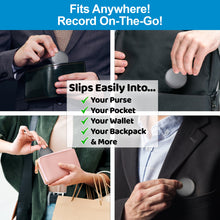 Load image into Gallery viewer, Spy Recorder | KNIGHT Security | Magnetic Mini Voice Activated Recorder - KT1000
